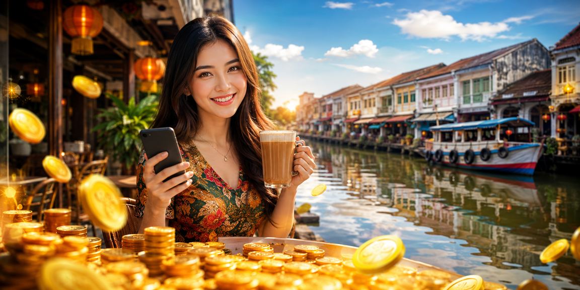 Pemain menggunakan aplikasi mudah alih untuk pertaruhan kasino di Ipoh Malaysia